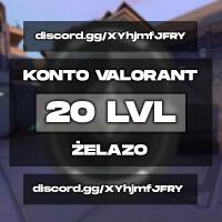 KONTO VALORANT | 20LVL | ŻELAZO | SMURF | FA | AUTOMATYCZNA WYSYŁKA