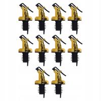 10 Sztuk Prasa Gospodarstwa Domowego Korek Do Butelki Oleju z Łatwą Dyszą Kontrolną