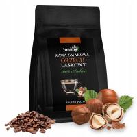 Tommy Cafe Kawa Smakowa Ziarnista Orzech Laskowy 100% Arabica 250g