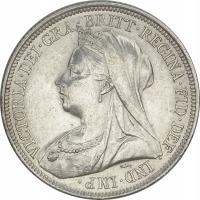 20.bj.WLK.BRYTANIA, VICTORIA, 1 SZYLING 1900