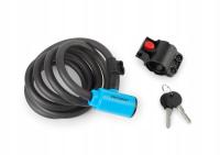 Zabezpieczenie rowerowe linka Accent Key Lock 180cm x 12mm