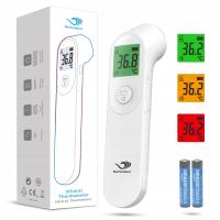 Termometr Na Podczerwień Do Pomiaru Temperatury Czoła Biały BerkeMed