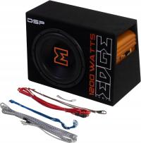Активный сабвуфер Bass-Reflex 30 см EDGE EDBX12ADSP 1200 Вт кабели новинка 2024