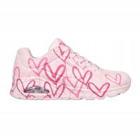 Кроссовки Skechers Uno Spread Air Love удобная спортивная обувь 155507-LTPK