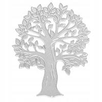 Wykrojnik do papieru, drzewo rozm. 9,4 cm x 11, 4 cm