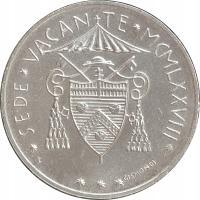 5.WATYKAN, SEDE VACANTE, 500 LIRÓW 1978