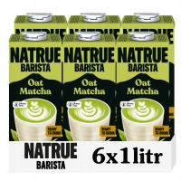 Растительный напиток из овсяной муки NATRUE matcha растительное молоко для бариста 1л x6