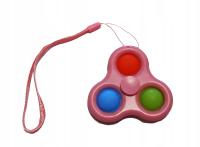 Zabawka antystresowa pop it spiner push bubble