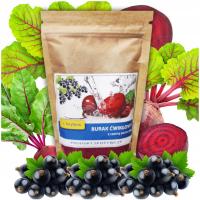 BURAK ĆWIKŁOWY MIELONY Z CZARNĄ PORZECZKĄ I LECYTYNĄ 450G DIETA WITAMINA