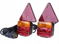 ЗАДНИЕ ФОНАРИ ПРИЦЕПА МАГНИТ KPL ТРЕУГОЛЬНИК КОМПЛЕКТ ФОНАРЕЙ ПРИЦЕПА