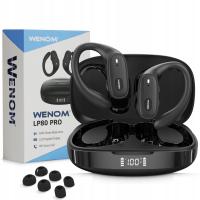 Słuchawki bezprzewodowe douszne Wenom Bluetooth 5.3 mocny bas