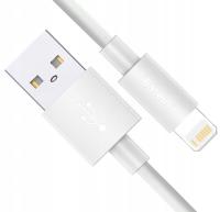 BASEUS MOCNY KABEL USB - LIGHTNING DO IPHONE IPAD PRZEWÓD 2.4A 1.5M 2SZT