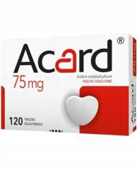 Acard 75 мг 120 таблеток