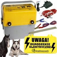 Uniwersalny Elektryzator Redyk Do Pastucha Pastuch Na Psy Koty + Zasilacz