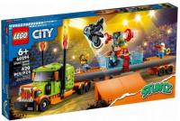 KLOCKI LEGO CITY 60294 CIĘŻARÓWKA KASKADERSKA