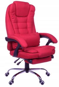 Тканевое кресло Красная подставка для ног Giosedio