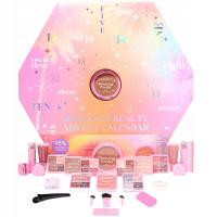 Sunkissed Kalendarz Adwentowy Zestaw Kosmetyków Damskich Do Makijażu Twarzy