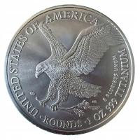 TYTAN 2025 rok Amerykański Orzeł 1 uncja Tytanu 999 w KAPSLU