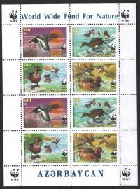 WWF-AZERBAYCAN, 2000 ROK, Mi. 474-477 **