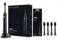 SEYSSO Carbon Basic Black szczoteczka soniczna + Końcówka do szczoteczek SEYSSO oryginał SEYSSO 4 szt.