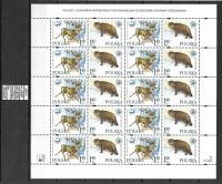 WYDANIE WSPÓLNE POLSKA-UKRAINA - Fi. 3639 - 3640 - ARKUSZ