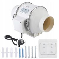 Двухскоростной мини-вентилятор 100 мм 220m3h 30W HZ-100H