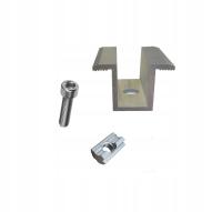 FOTOWOLTAIKA KLEMA ŚRODKOWA U24 + śruba wpust