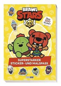 Brawl Stars: Superstarker Sticker- und MalspaSs: Sticker- und Malblock - Ab