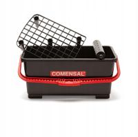 Zestaw narzędzi glazurniczych Comensal 3 el. wiadro 12l z rolką i kratką