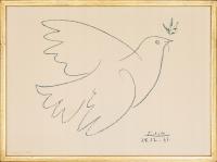 Pablo PICASSO (1881-1973) 'Gołąbek pokoju', 1961 rok