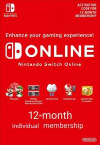 Nintendo Switch Online Indywidualne członkostwo - 365 dni