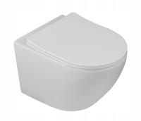 ВИСЯЧАЯ ЧАША ВИХРЕВОЙ ЦИКЛ НА С ДОСКОЙ ТОНКИЙ ТУАЛЕТ БЕЛЫЙ