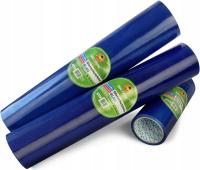 УФ 3месяца толстая самоклеящаяся пленка синяя 50 см x50m оконная пленка
