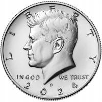 USA - 1/2 $ Kennedy Half Dollar - 2024 D