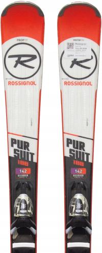 Używane narty - ROSSIGNOL Pursuit P100, 135 cm, stan bardzo dobry