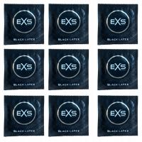 EXS Black Latex czarne prezerwatywy 25 szt.