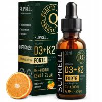 Витамин D3 K2 MK7 4000iu Форте 900 капель 7,5 месяца костный иммунитет