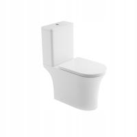 Invena Infinito kompakt bezkołnierzowy z deska wolnoopadająca