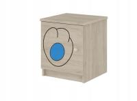 Детская прикроватная тумбочка BOO sonoma кошачья лапа небо.