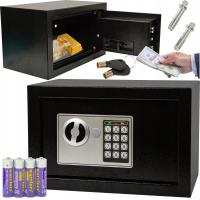 БОЛЬШОЙ ЭЛЕКТРОННЫЙ СЕЙФ XL ДЛЯ КОДА, СЕЙФ ДЛЯ КЛЮЧЕЙ, СЕЙФ ДЛЯ КЛЮЧЕЙ, БРОНИРОВАННЫЙ СЕЙФ, ПРОЧНЫЙ