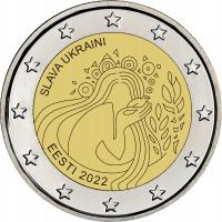 Estonia 2 euro 2022 - Chwała Ukrainie