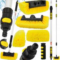 Szczotka teleskopowa Verke do mycia 94-156 cm z miękkim włosiem i zaworem