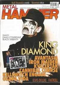 Metal Hammer 4/2013 King Diamond /brak plakatu/