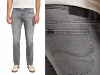 Lee DAREN Washed Out DżINS PROSTE SZARE SPODNIE JEANSOWE W40 L34