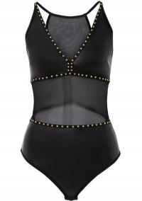 BODY Z SIATECZKĄ CZARNE__48/50