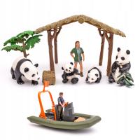 2340 ферма сафари коллекция с фигурками медведь панда