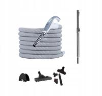 Набор универсальный для пылесоса центральной уборки шланг 12М щетки труба