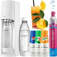 Saturator SodaStream do wody gazowanej Terra biały + 3 inne produkty