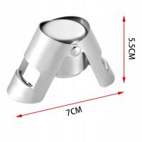 Metalowy korek do butelki 5,5 cm – szczelne zamknięcie