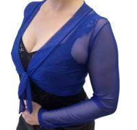 Красивое тюлевое болеро с длинным рукавом Nolu 38/40 польский продукт